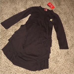 No Added Sugar Bustle Brown Cotton Dress 3-4 New